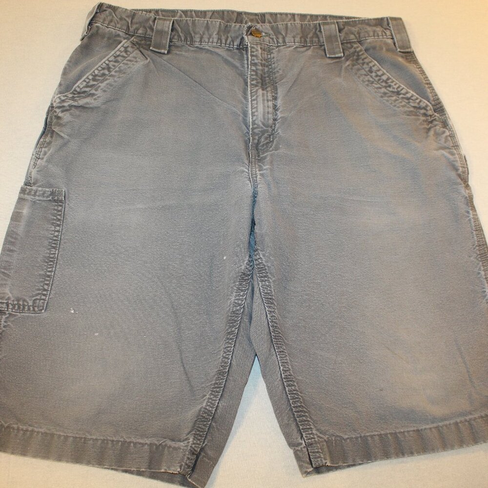 Mens  CARHARTT Carpenter Style Cotton Duck Shorts Size 38